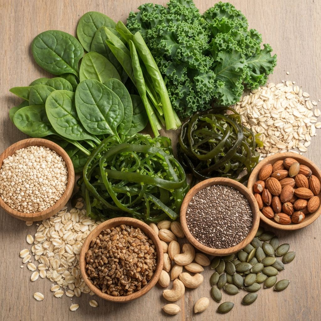 Natural mineral-rich food sources